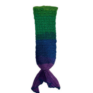 Handmade Custom One of a Kind Mermaid Blanket Infants Tail